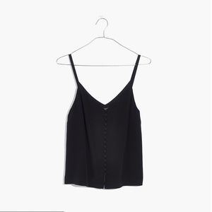 Madewell Silk Button-Down Cami